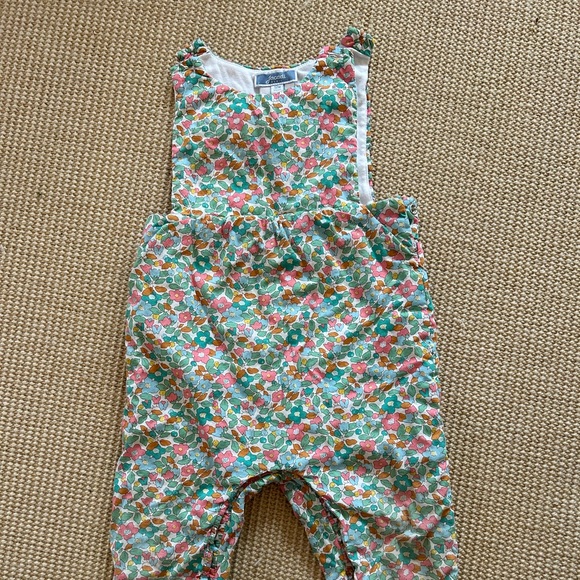 Liberty print Jacadi overall set for 12 month - Picture 4 of 7